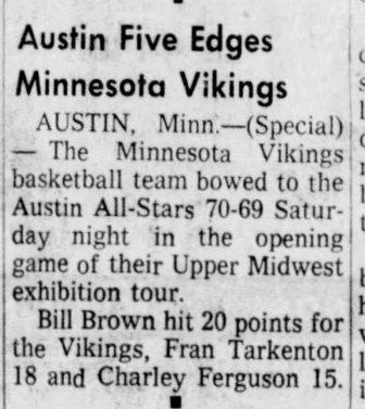 Vikes basketball team