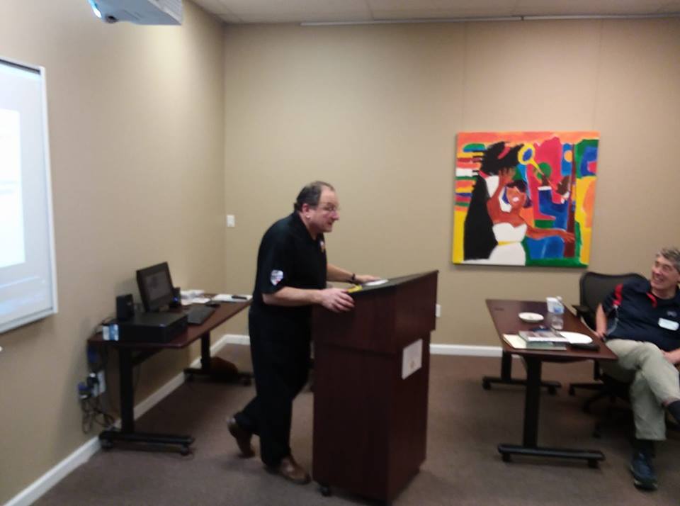 Lou Piccone addresses the 2018 WNY PFRA conference.  He had some great stories!